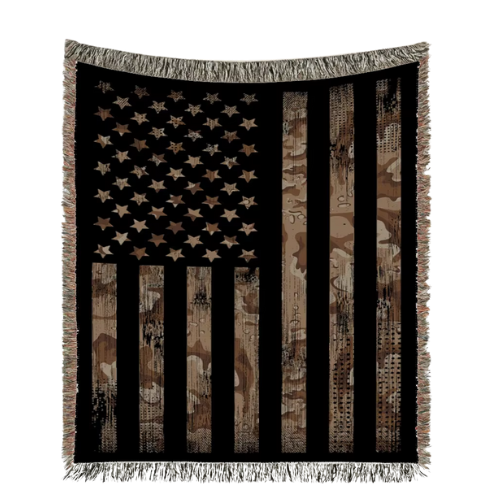 American Valor™ Personalized Woven Blanket
